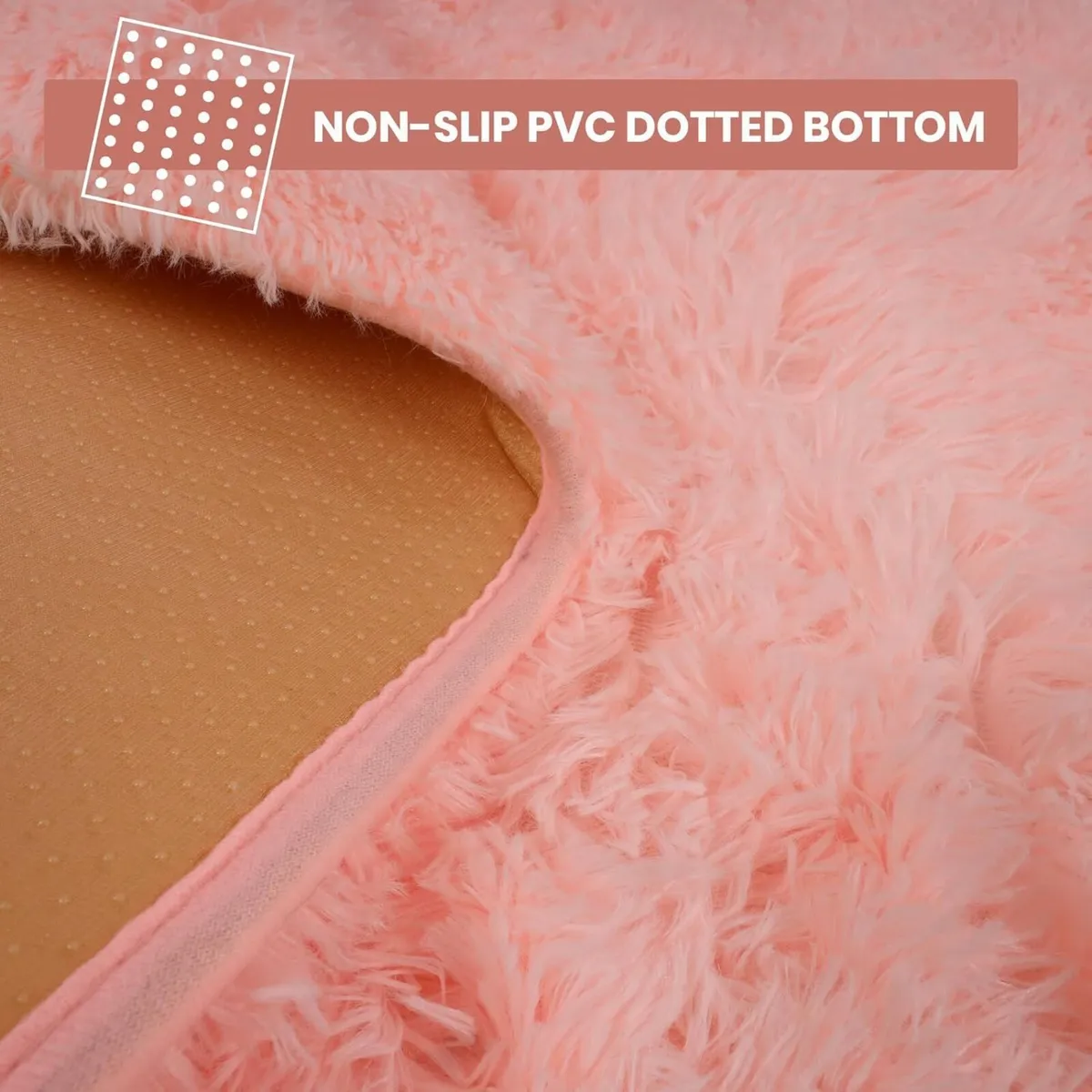 Rugs Living Room Large 200x290 cm Soft Fluffy - Image 3