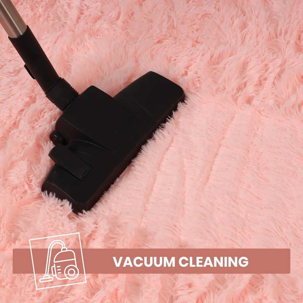 Rugs Living Room Large 200x290 cm Soft Fluffy - Image 4