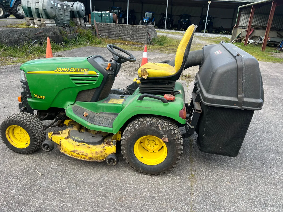 JD X595 R.O . Diesel Mower. - Image 1