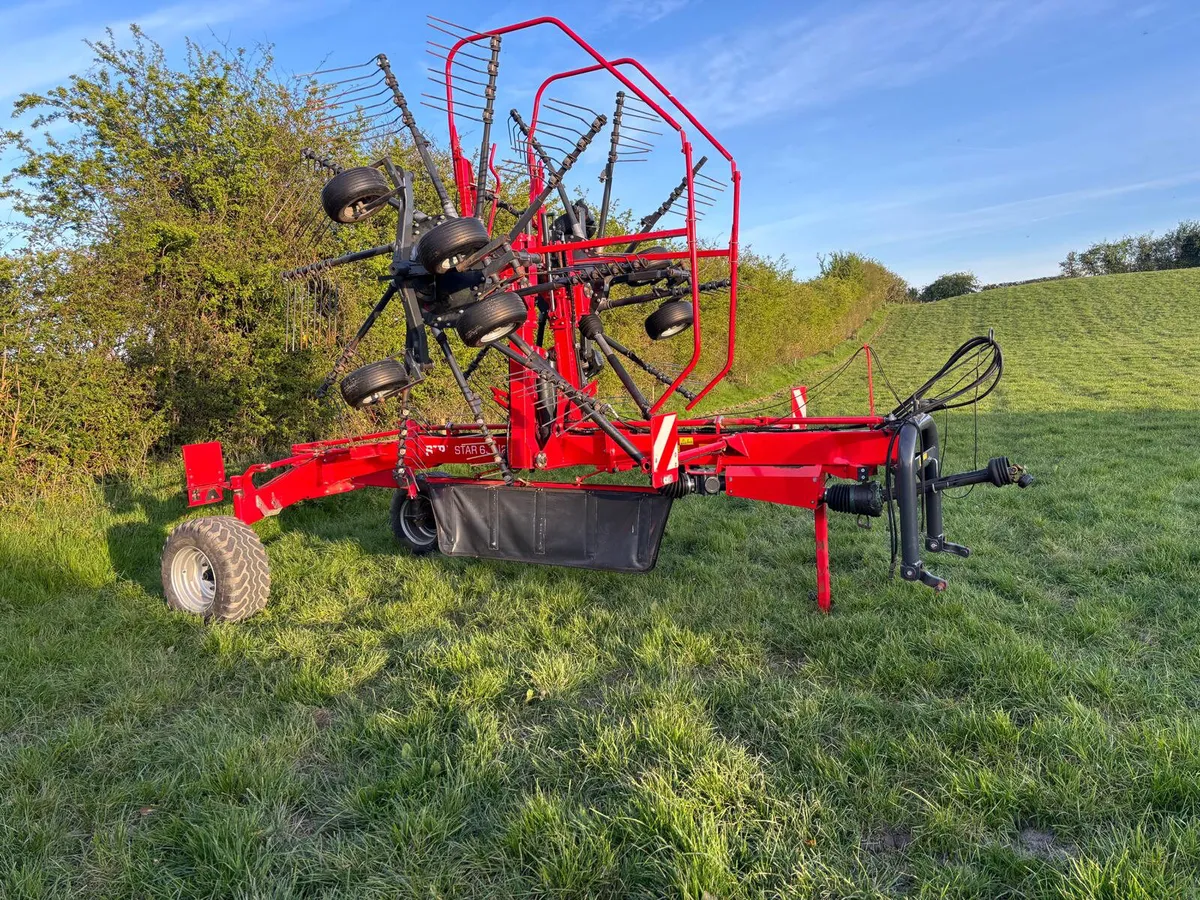 2020 Sip star 650-20t silage  rake - Image 3