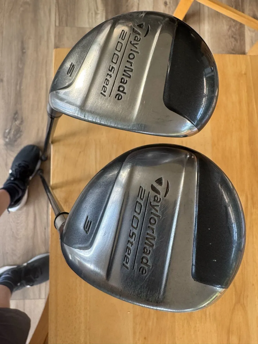 Taylormade 200 Steel 3 and 5 Wood - Image 1