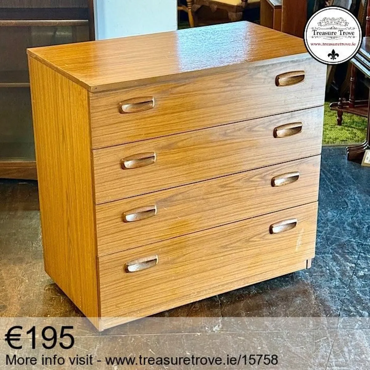 MCM Retro Teak Bedroom Furniture - Image 4