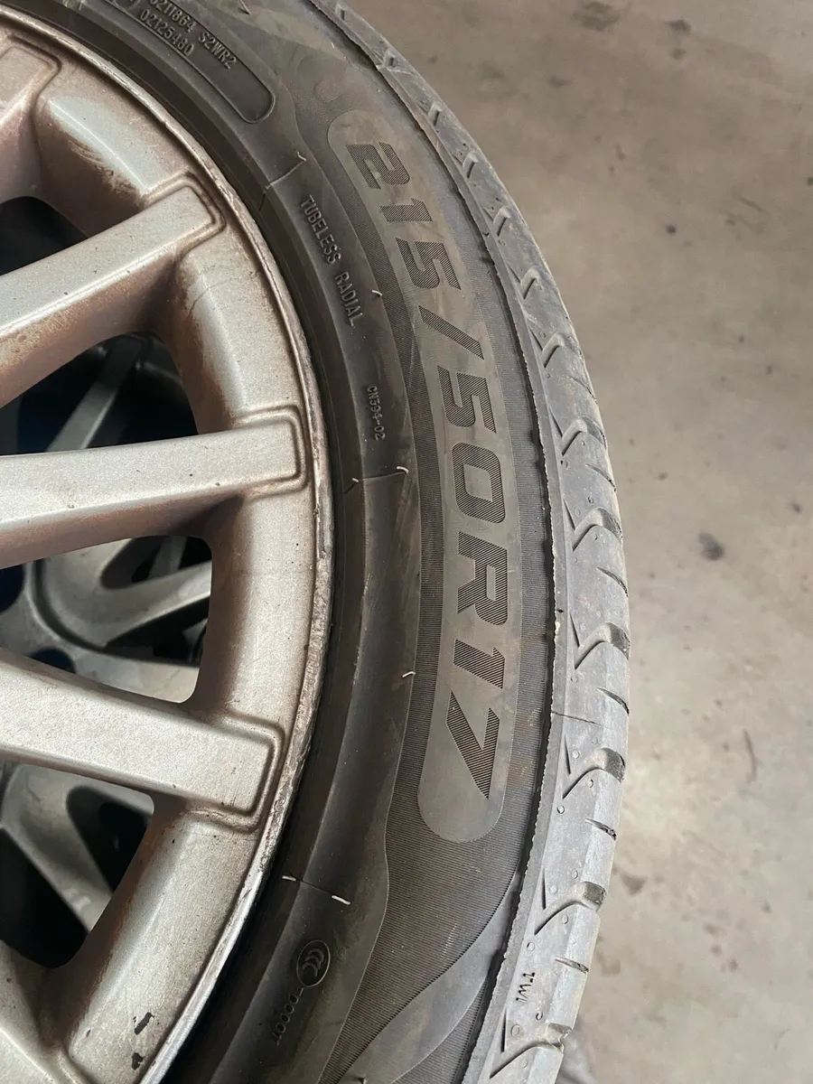 Set of alloys with new tyres Renault Laguna - Image 3