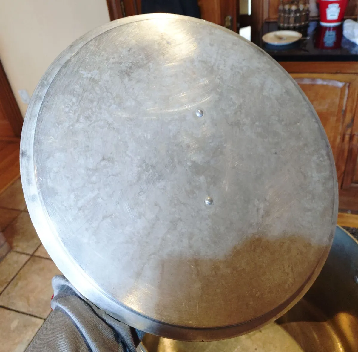 Aluminium Large Cooking Pot (used). - Image 4