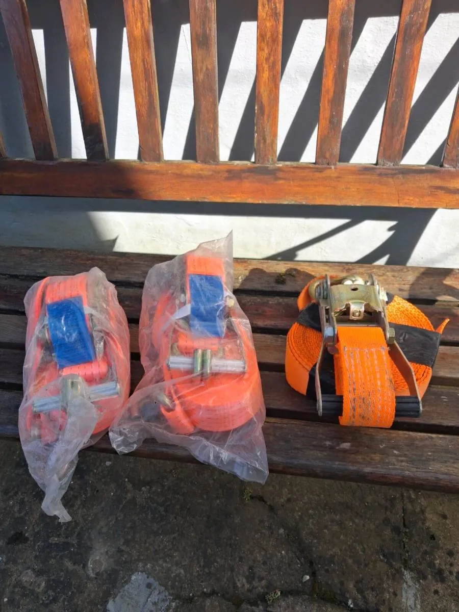 3. Cargo ratchet straps