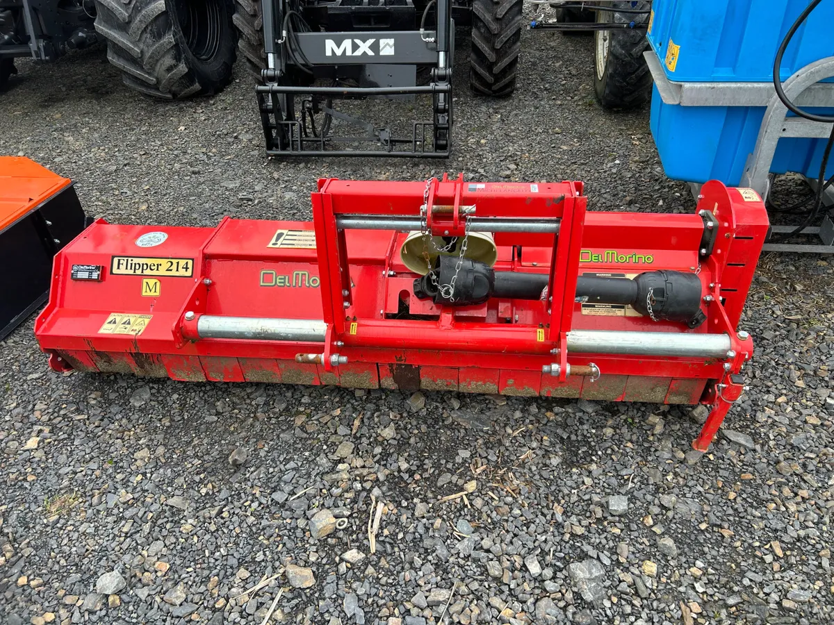 2022 Del Morino 7FT Flail Mower - Image 4