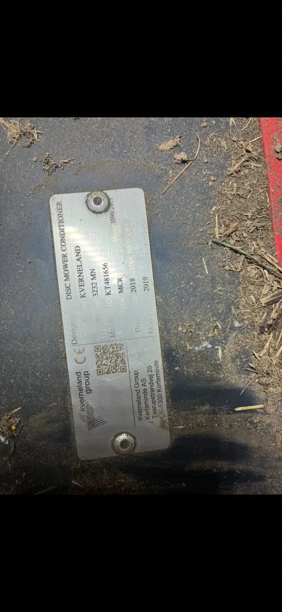 2019 kv 3232MN Conditioner mower - Image 4