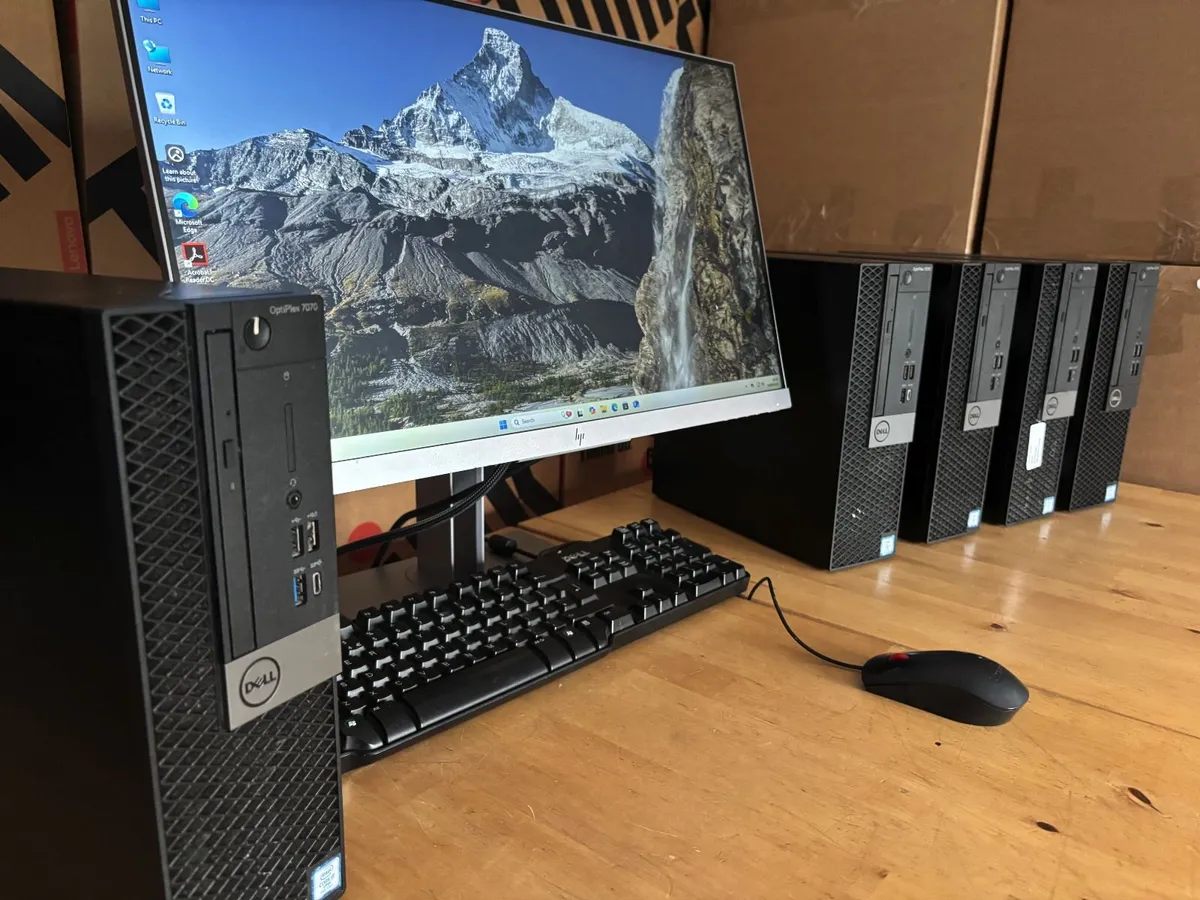Dell Optiplex PCs'-Octo Core i7-24"-Vat&Delivery - Image 3