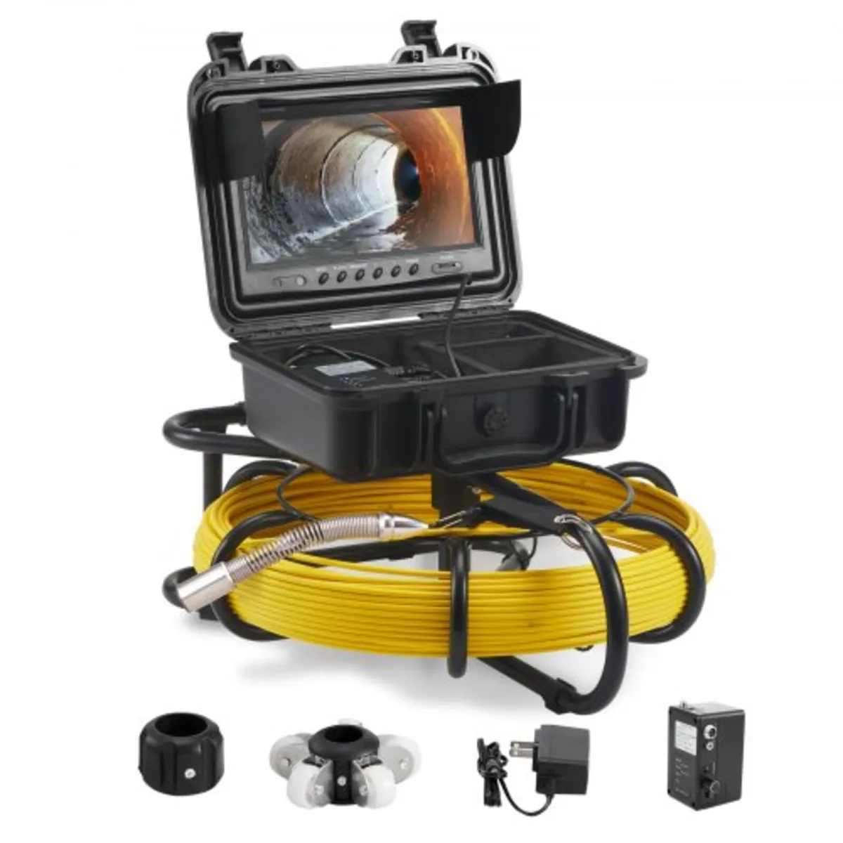 Pipe Inspection Camera 22.9 cm 720p Screen Pipe Ca - Image 1