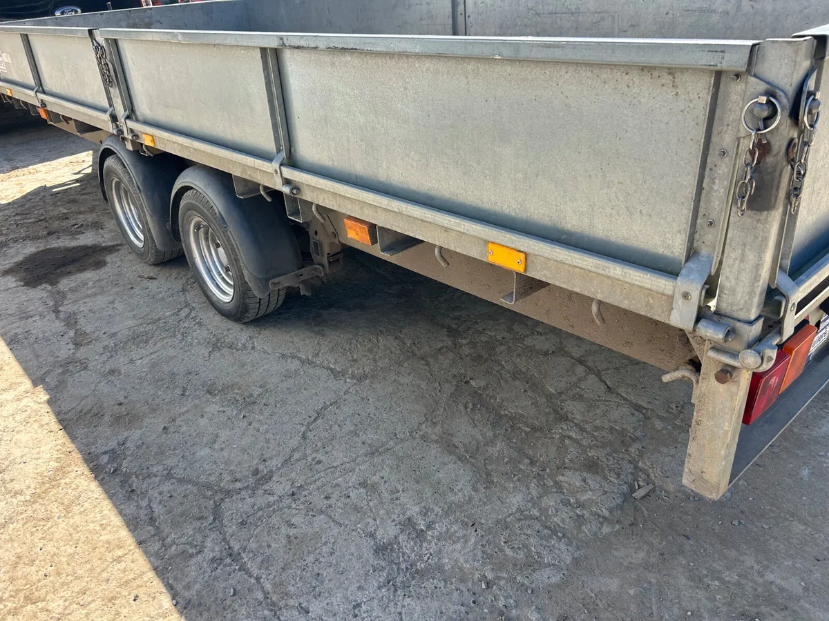 Ifor Williams  16x6.6 LM166 Dropside Trailer - Image 4