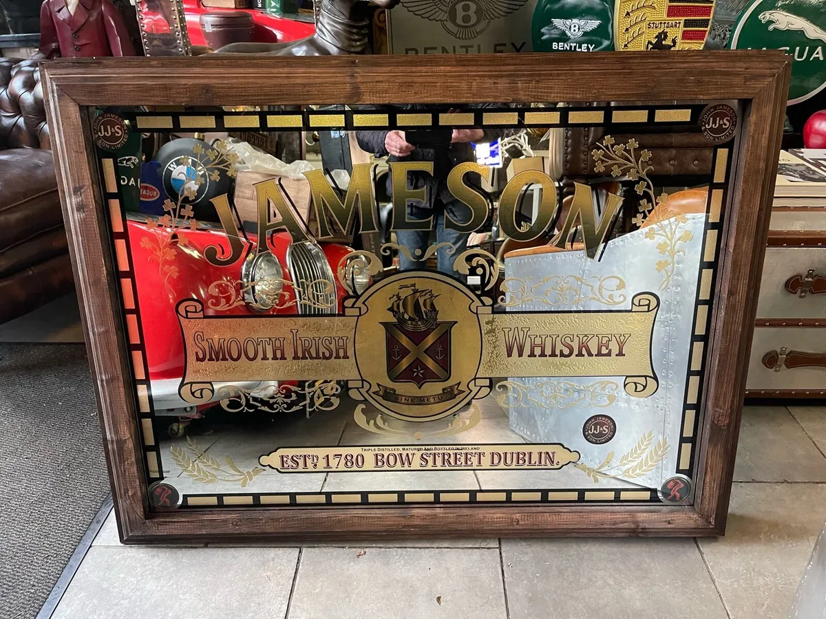 Jamerson whisky mirror - Image 1