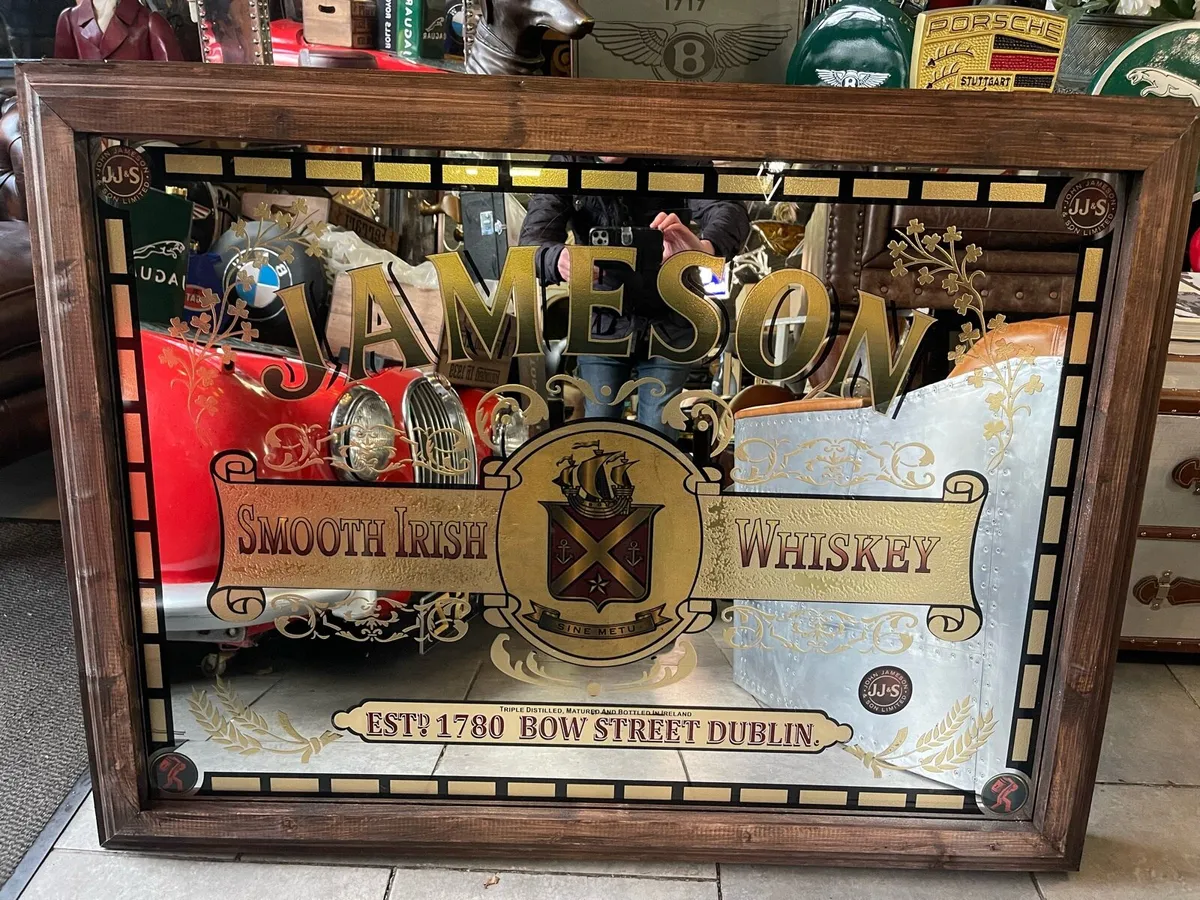 Jamerson whisky mirror - Image 2