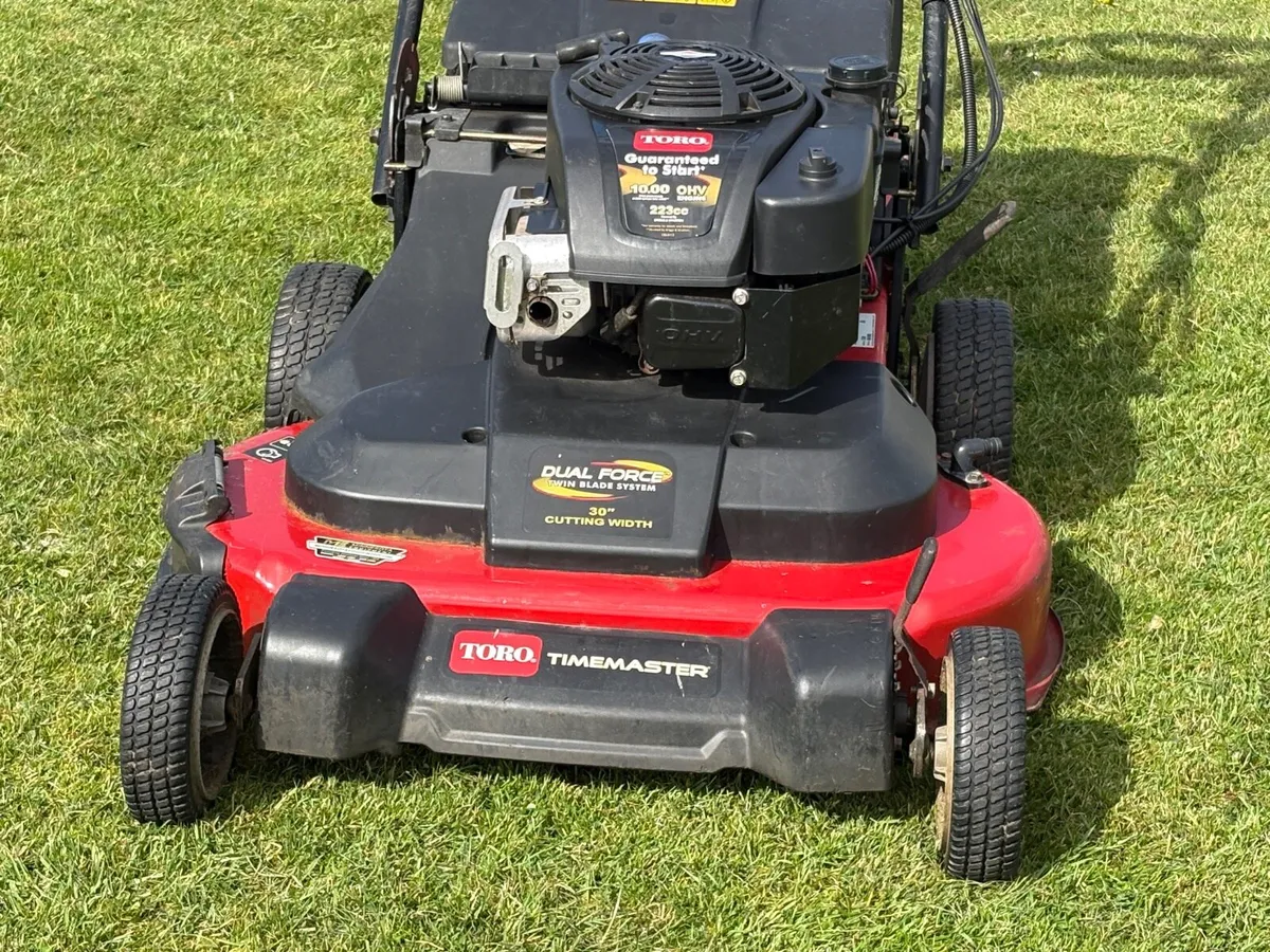 Toro Timemaster 30” - 1 pull start lawn mower - Image 4