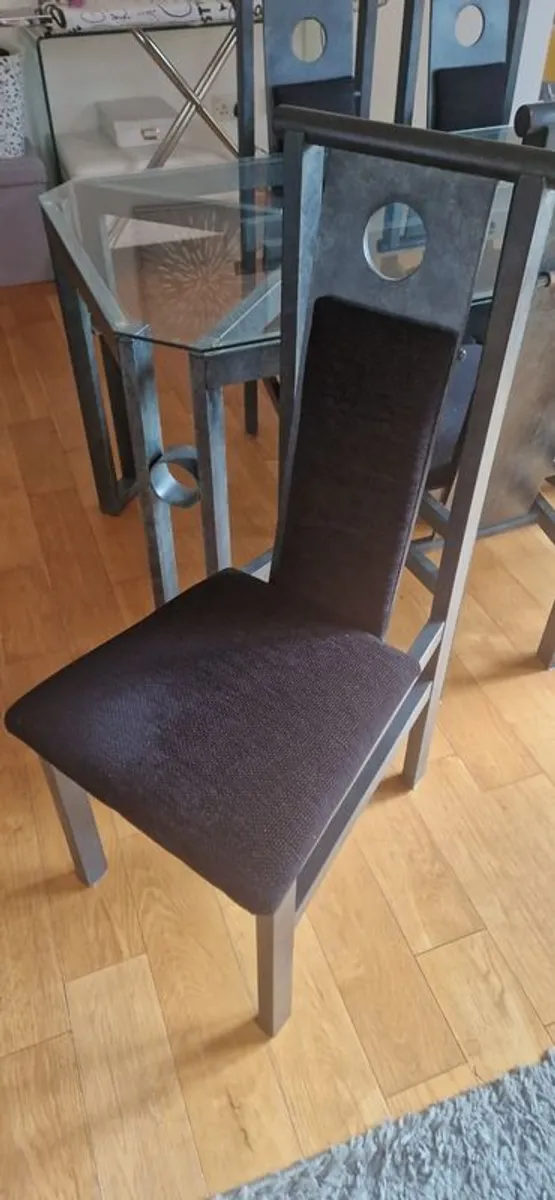 Furniture - Al Frank dining table and 6 chairs - Image 3