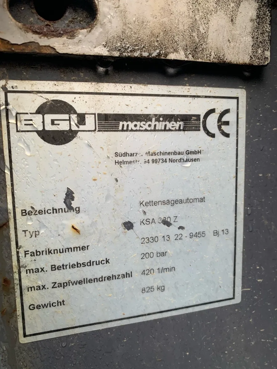 Ksa 380 timber processor - Image 1