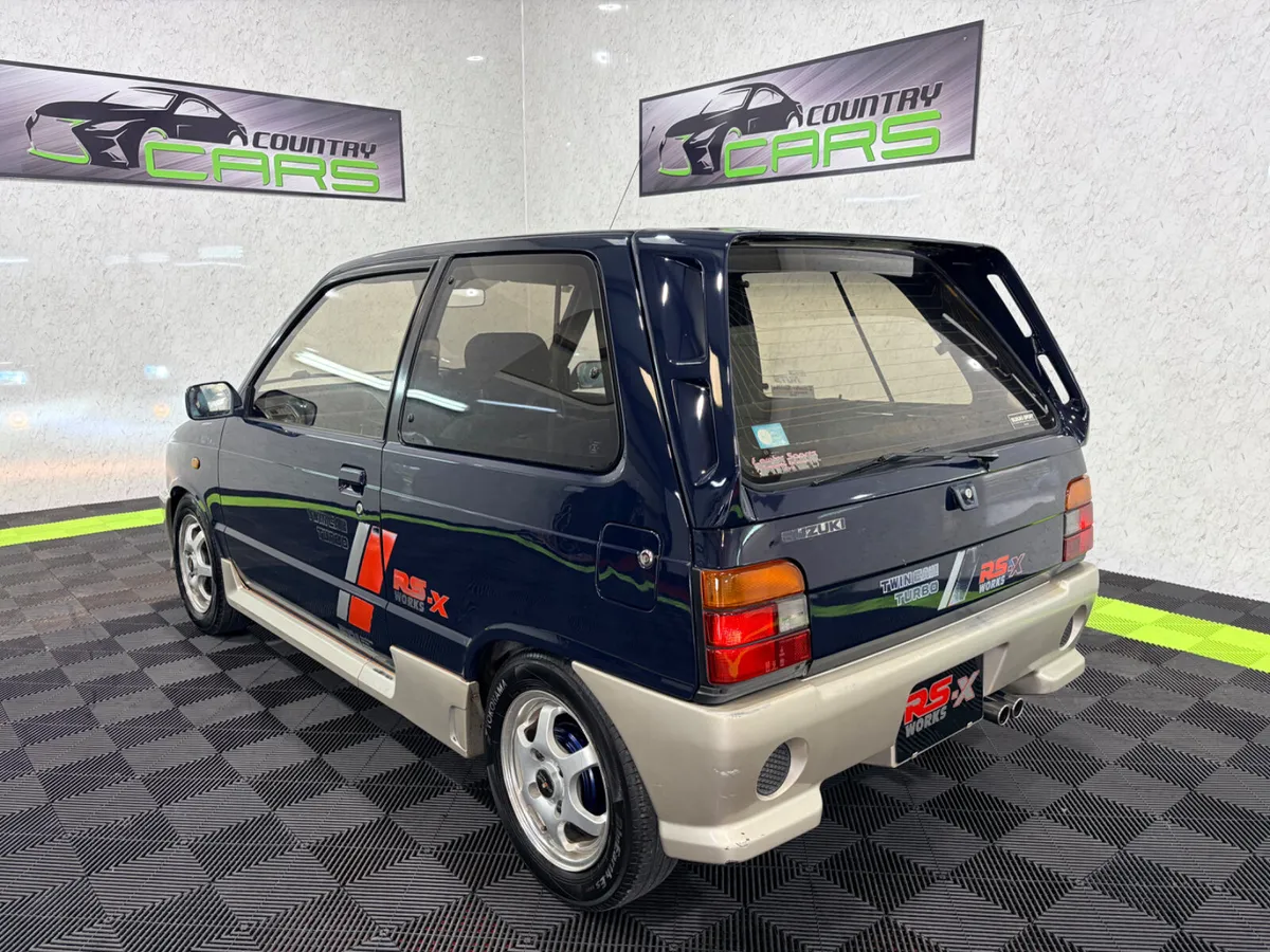 1987 Suzuki Alto Twin Cam Turbo RS-X Works - Image 3