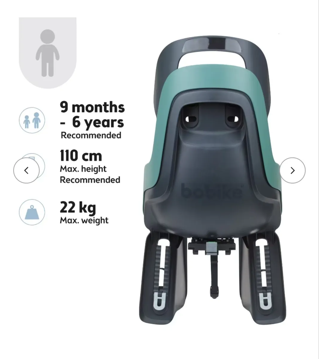 Bicycle Child Seat Bobike - Image 3