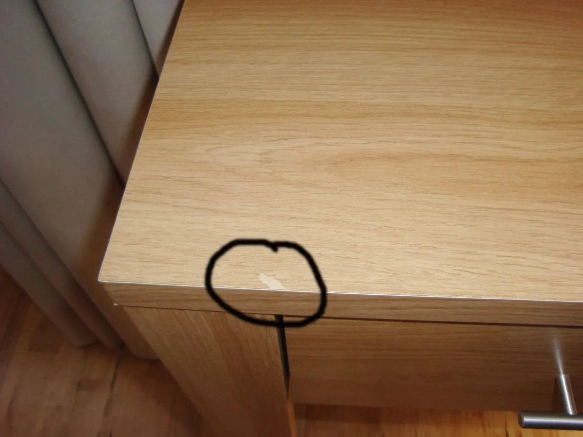 Hall table console table with drawers - Image 3