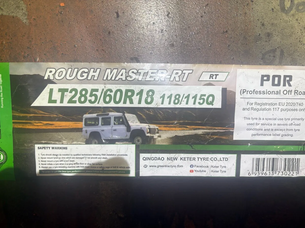 Jeep tyres 285/60/18 - Image 4