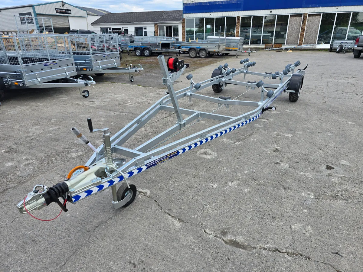 24ft Single Axle boat trailer - Image 1