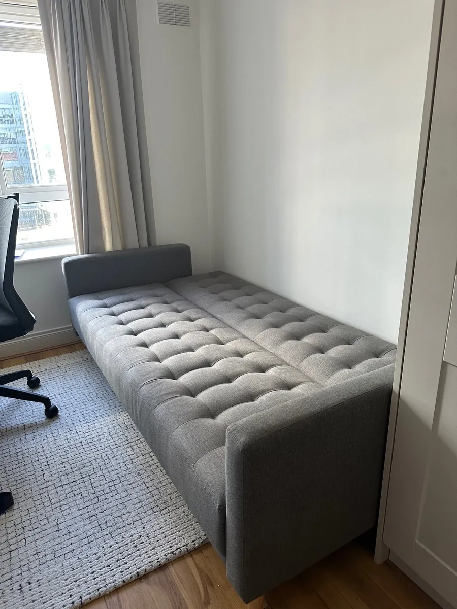 Grey Sofa Bed – Excellent Condition | Dublin - Image 2