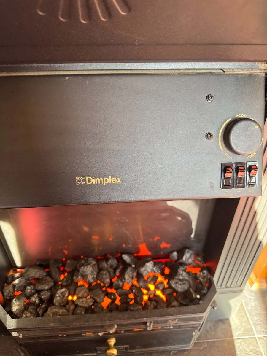 Electric fire and fireplace - Image 2