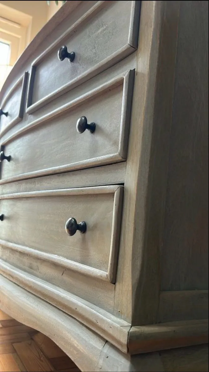 Stunning Antique Style Solid Wood Sideboard - Image 3