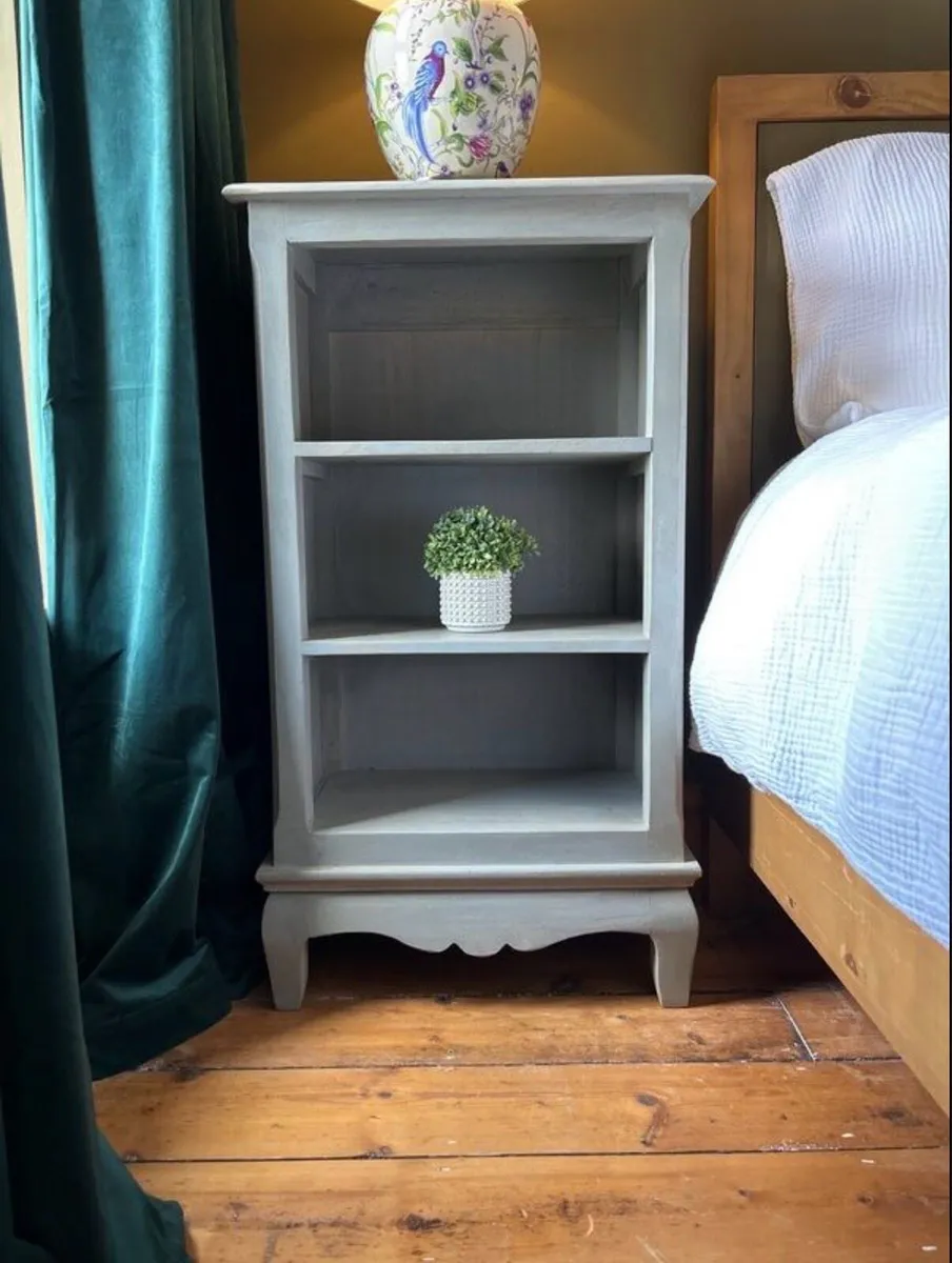 Stunning Antique Style Solid Wood Bedside Tables - Image 3