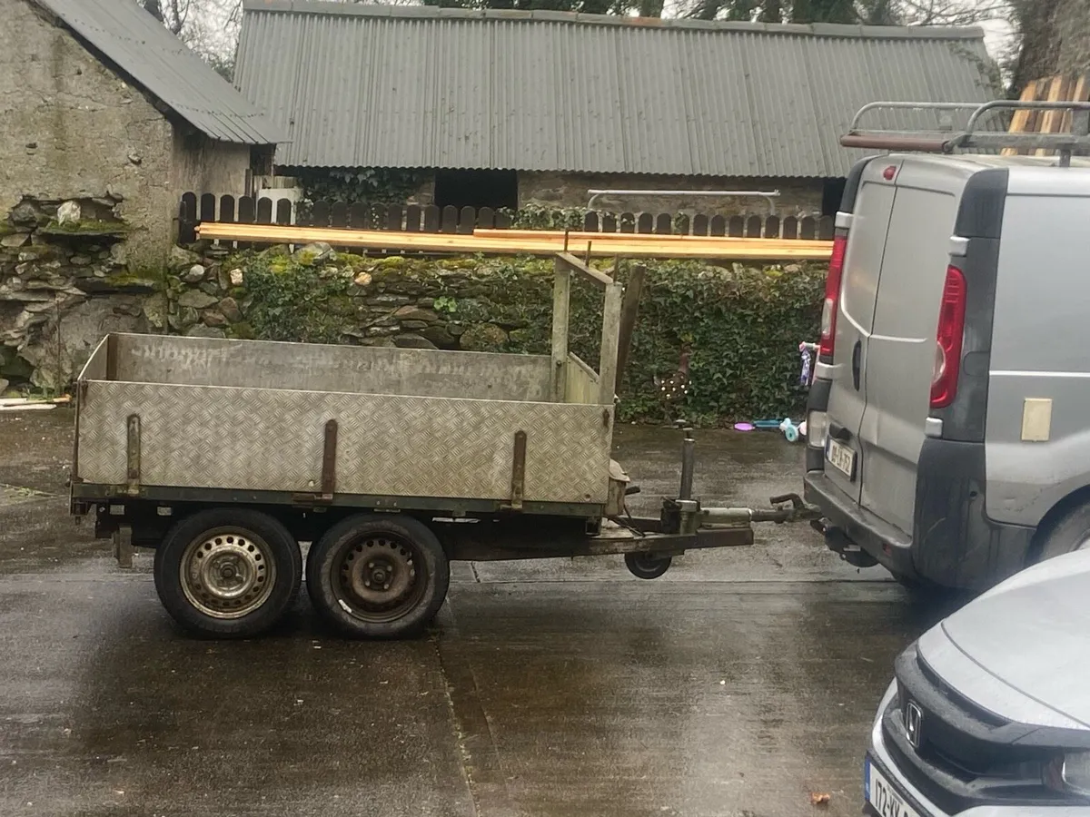 Tipping trailer for car van - Image 2