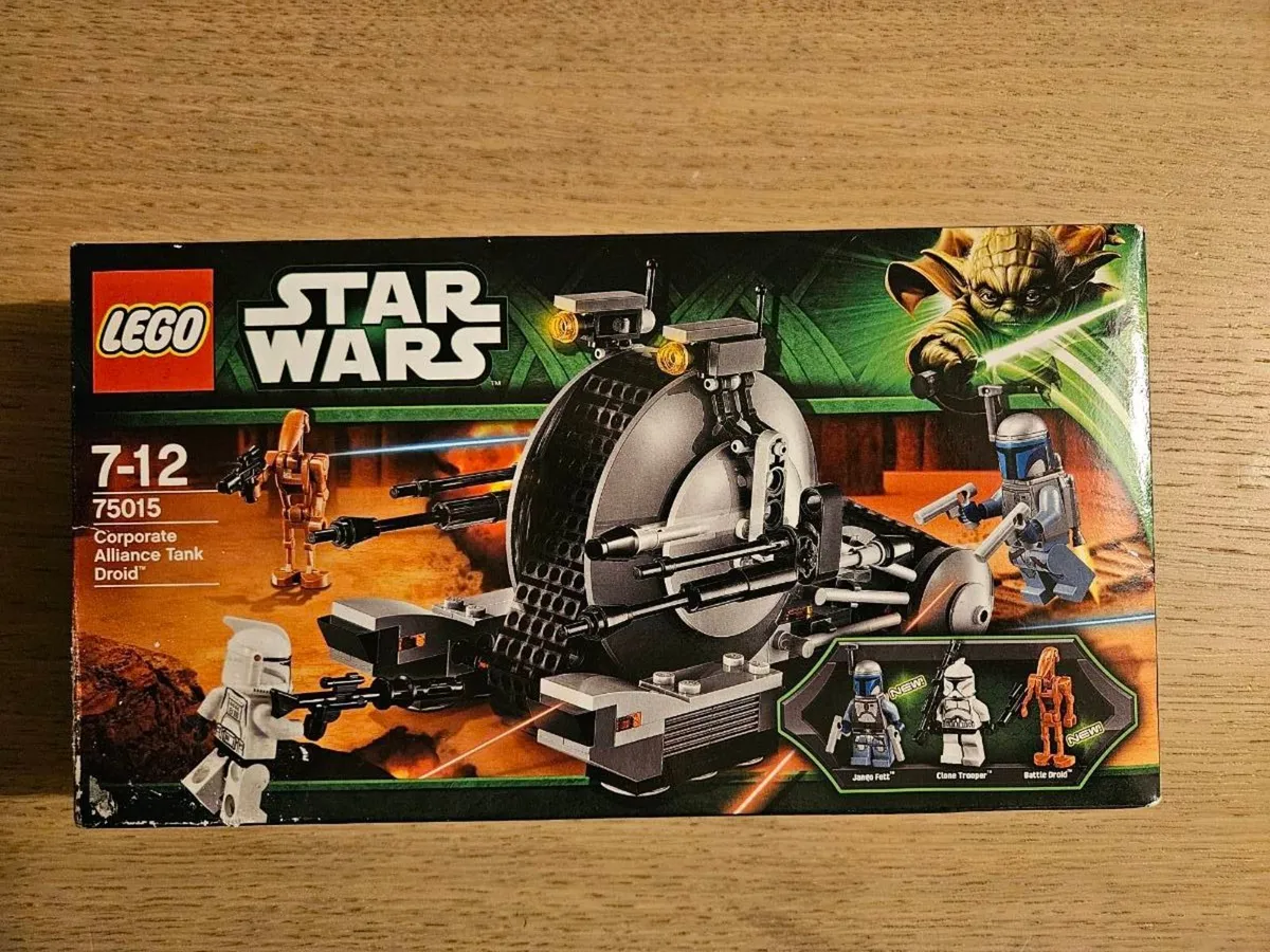 Lego star wars 75015 corporate alliance tank droid