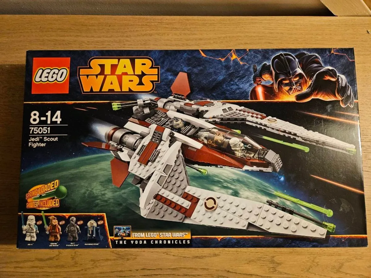 Lego star wars 75051 jedi scout fighter