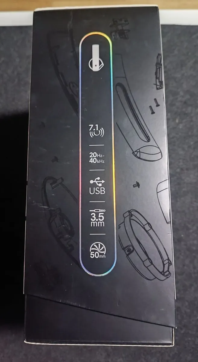 Alienware 7.1 Gaming Headset 510H 50 mm Hi-Res - Image 4