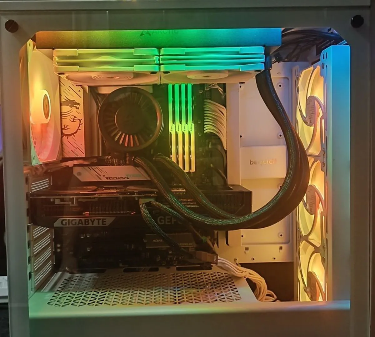 White Beast i7-12Gen RTX 5070 Gaming PC - Image 2