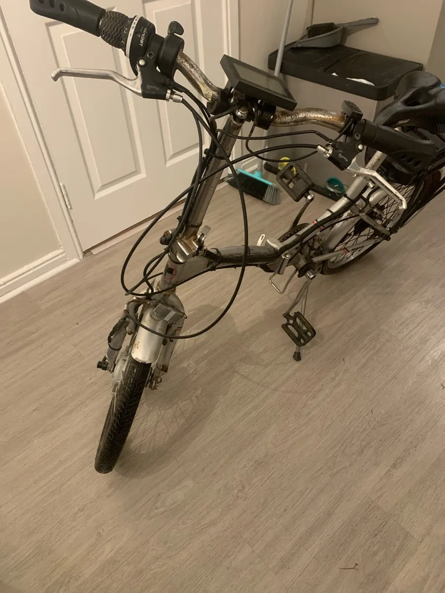 electric easy start folding bike cheapest there - Image 4