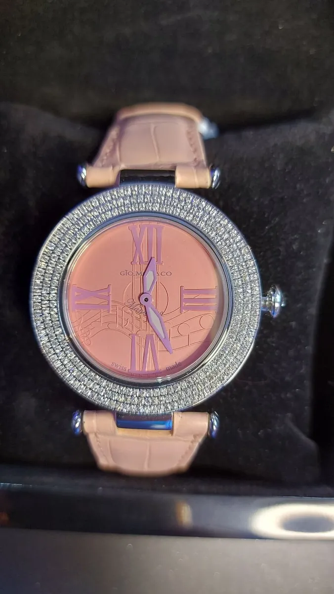 Gio Monaco Mandolino 1.7 ct diamonds watch - Image 1