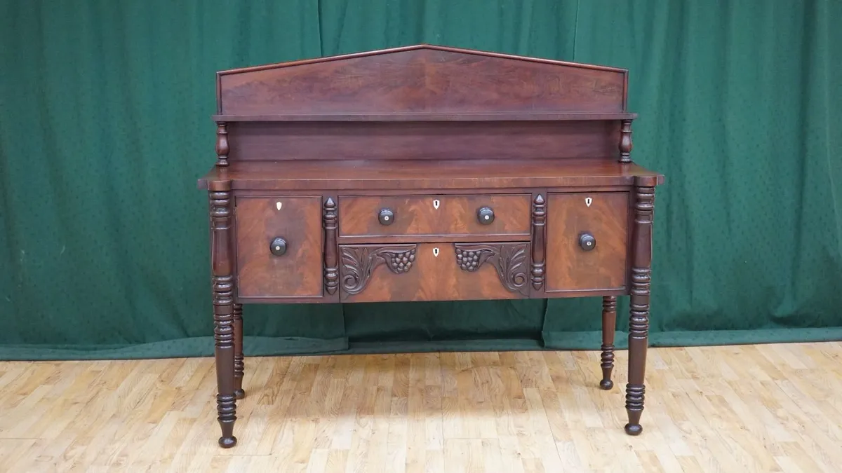 William IV Mahogany Wine Sideboard - Image 2