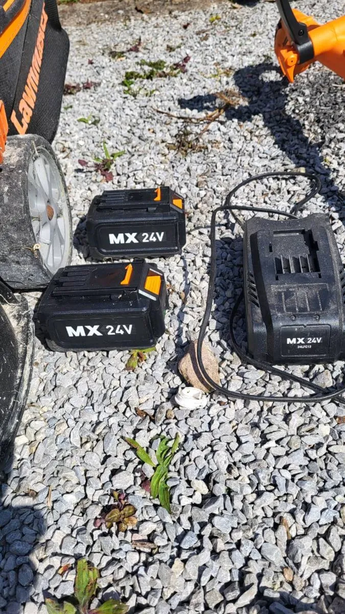 Electric lawn mower & strimmer - Image 1