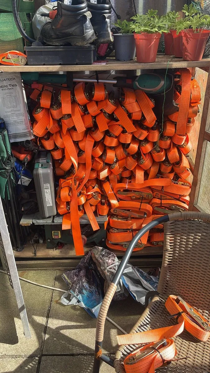 5 tonne hookless rachet straps - Image 1