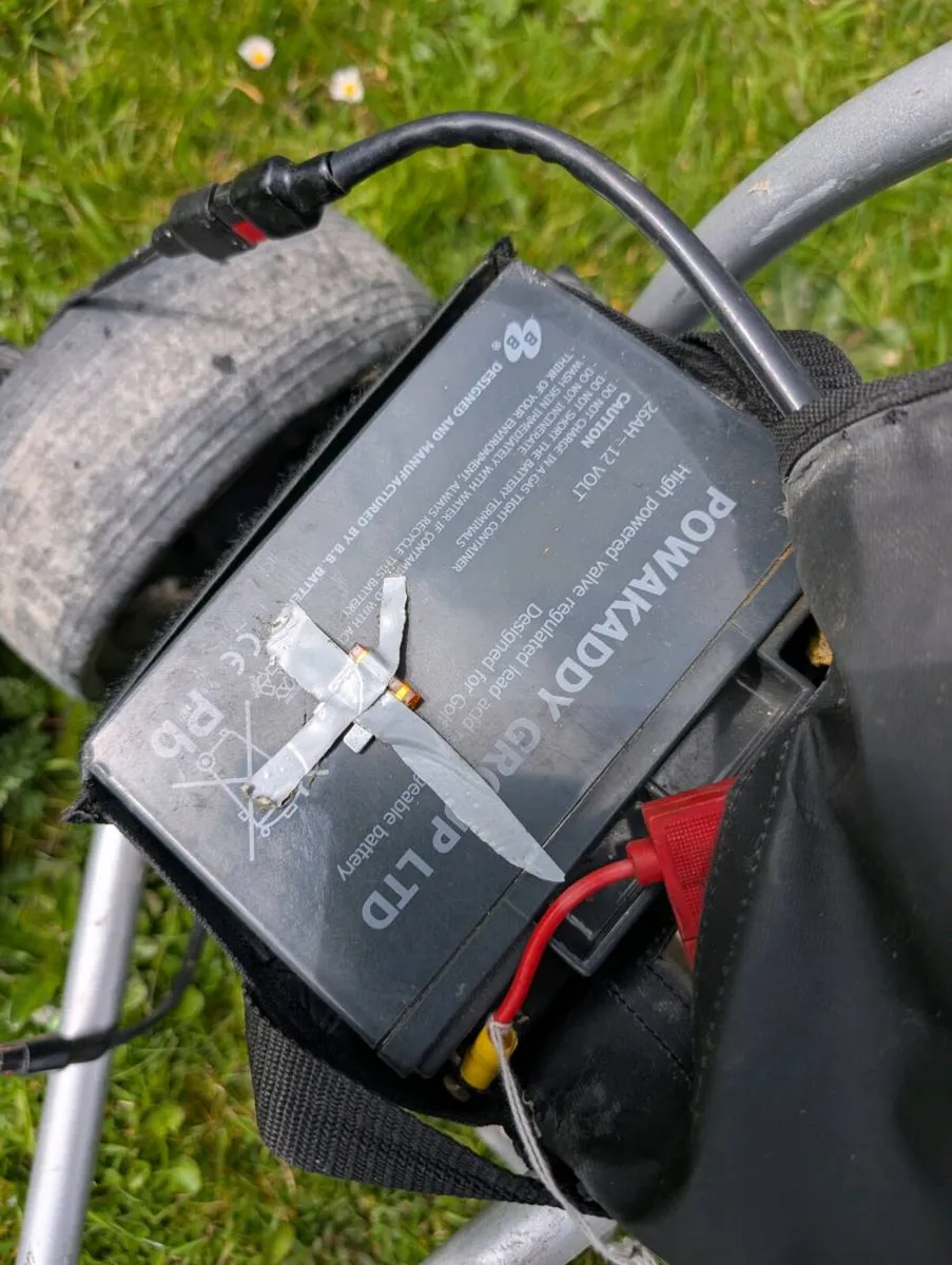 Powakaddy Golf trolley read add - Image 4