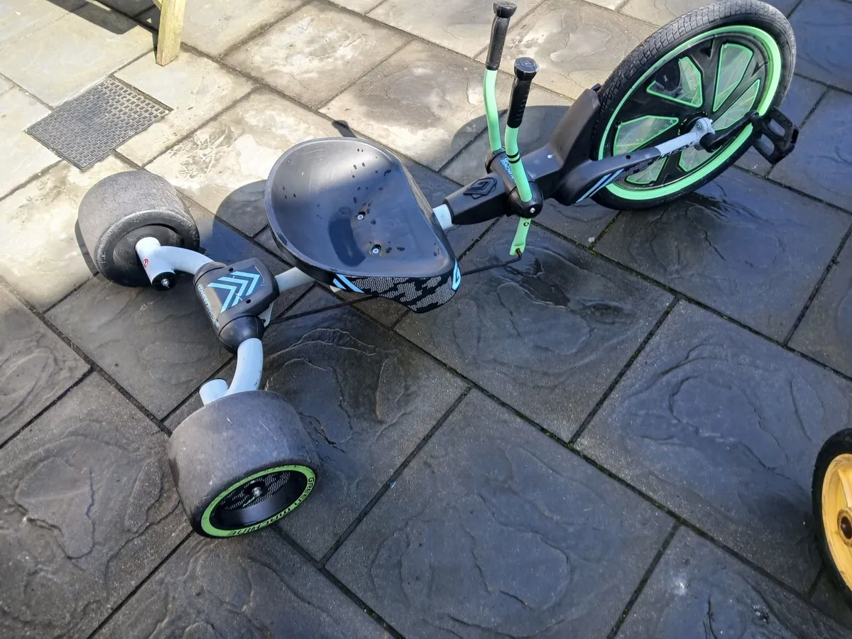 Green machine go kart big wheeler - Image 3