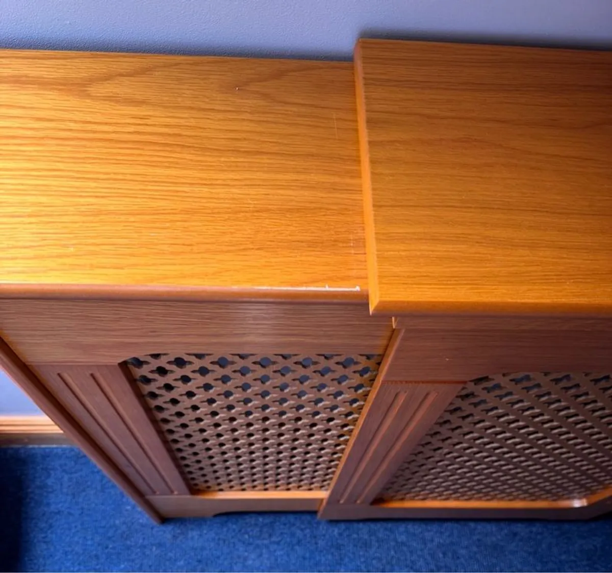 Oak radiator cabinet - Image 2