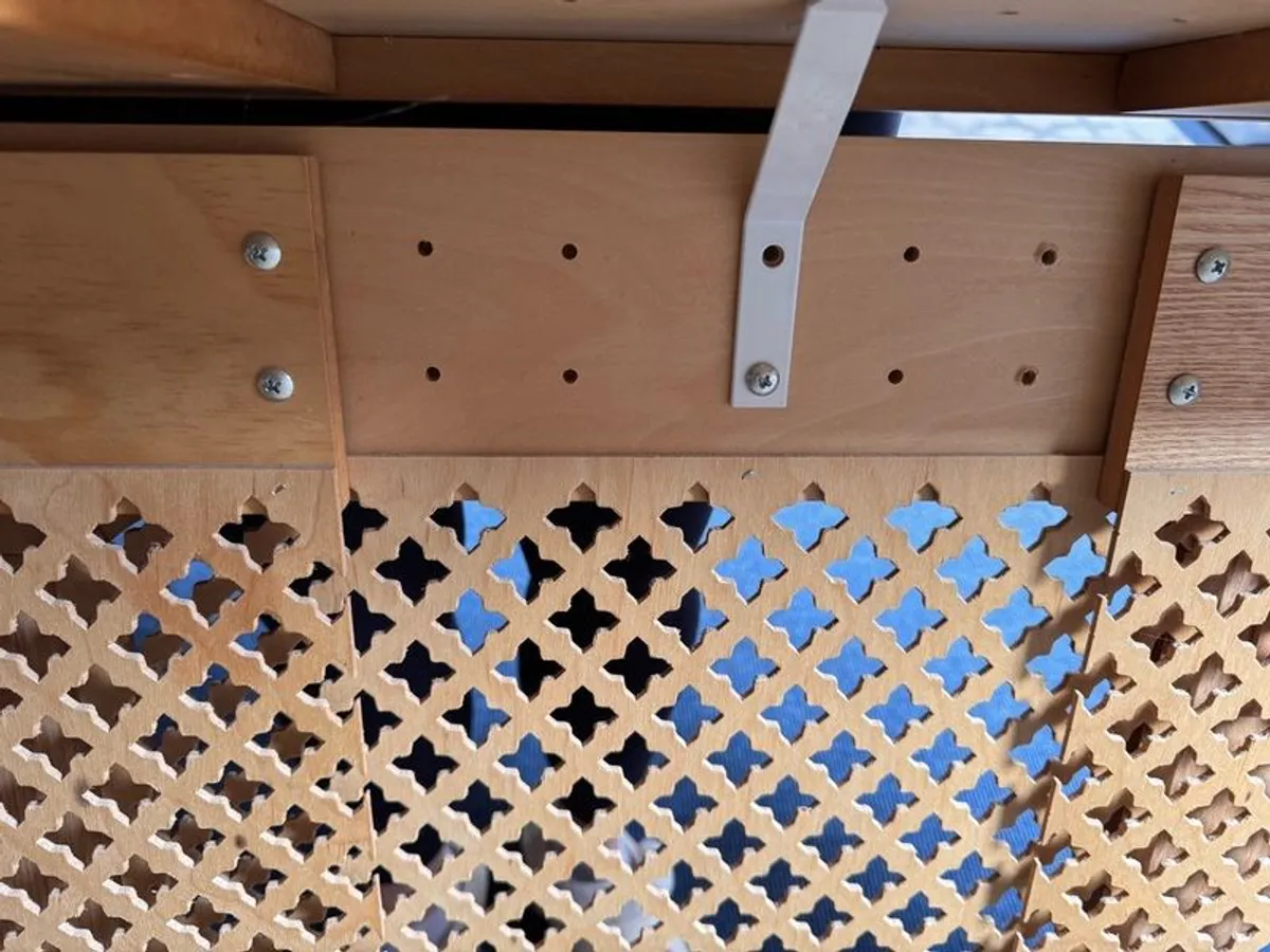 Oak radiator cabinet - Image 3