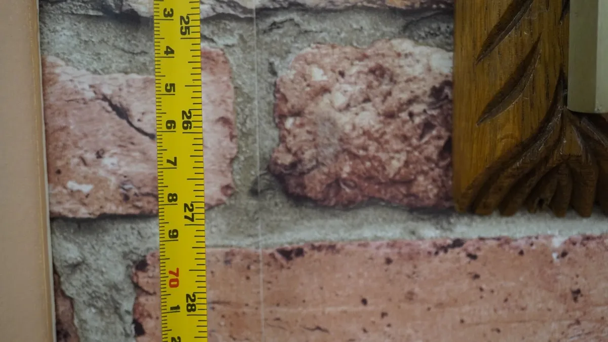 Large Carved Wooden Crucifix Wall Cross - Image 3