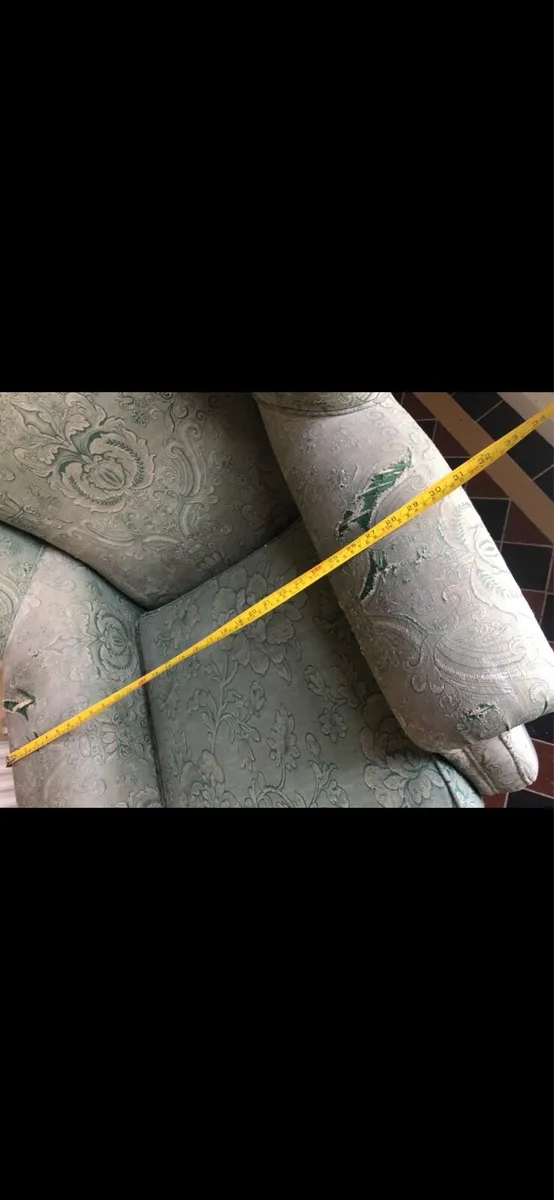 Queen Anne Wingback chair - Limerick - Image 3