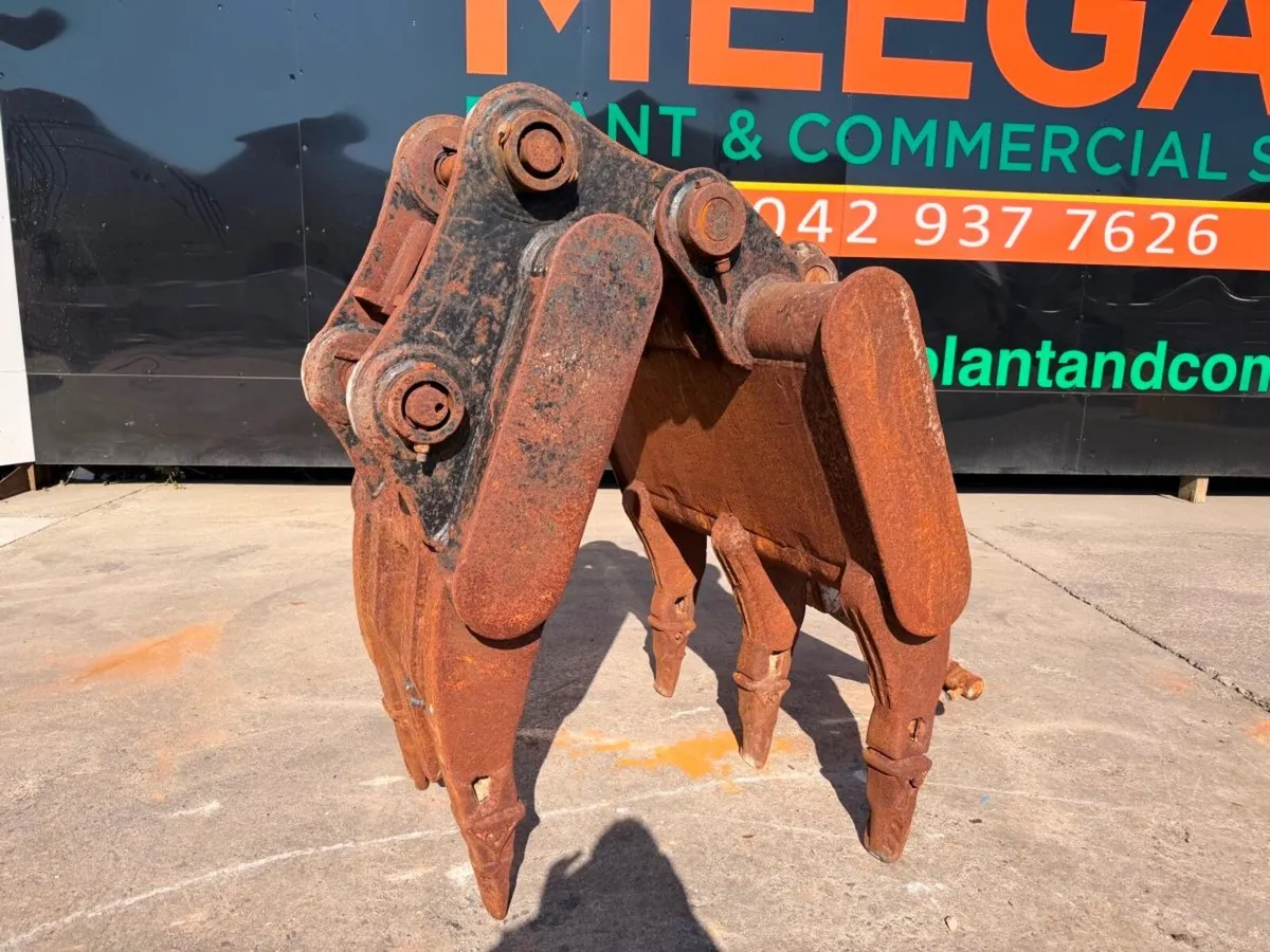 13 TON .... 65mm MANUAL SCRAP TIMBER GRAB - Image 2