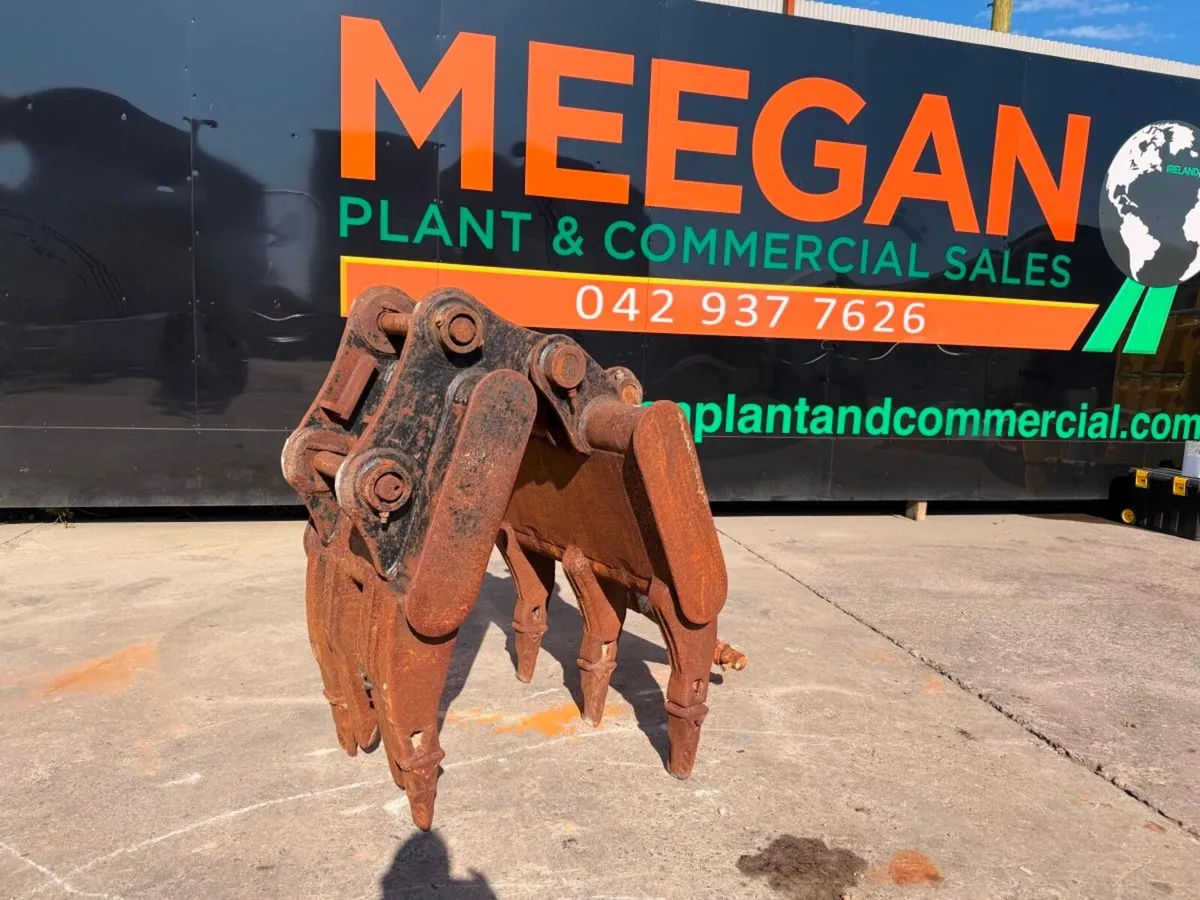 13 TON .... 65mm MANUAL SCRAP TIMBER GRAB - Image 1