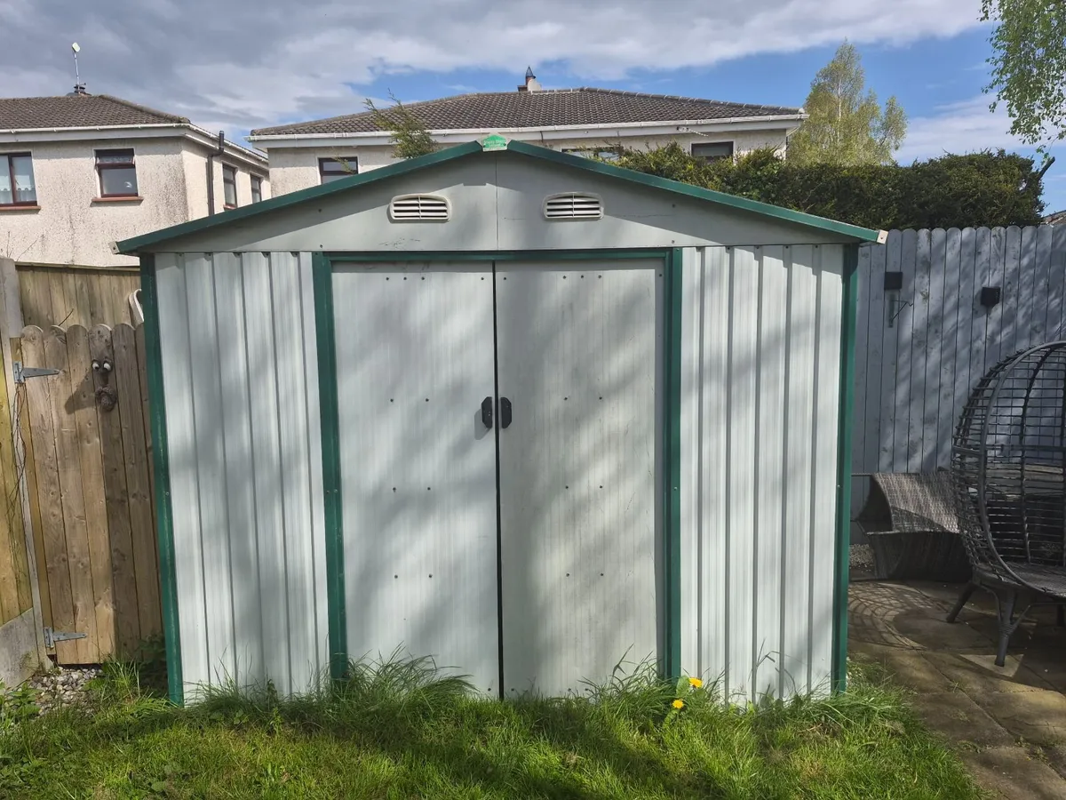 Garden steel shed - Image 1