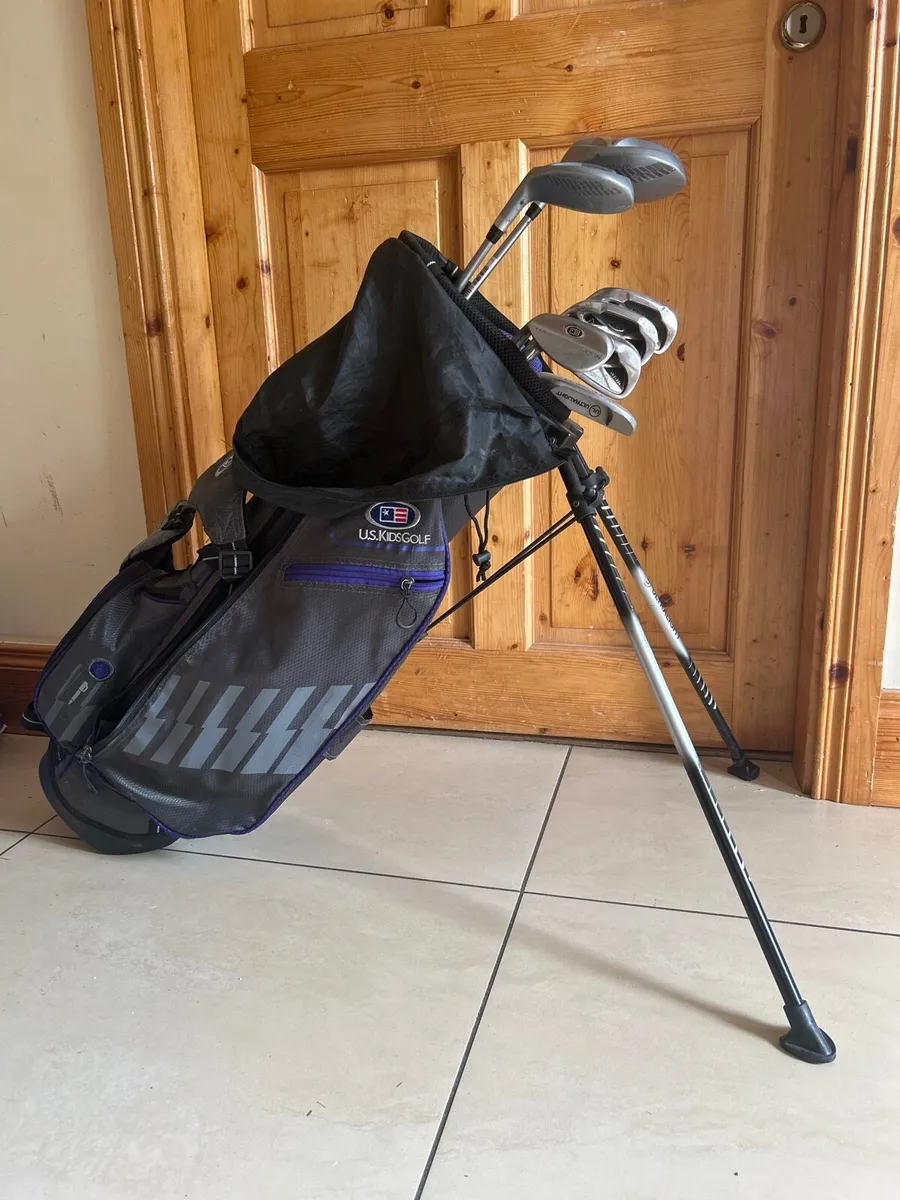 U.S kids golf bag & clubs - Image 1