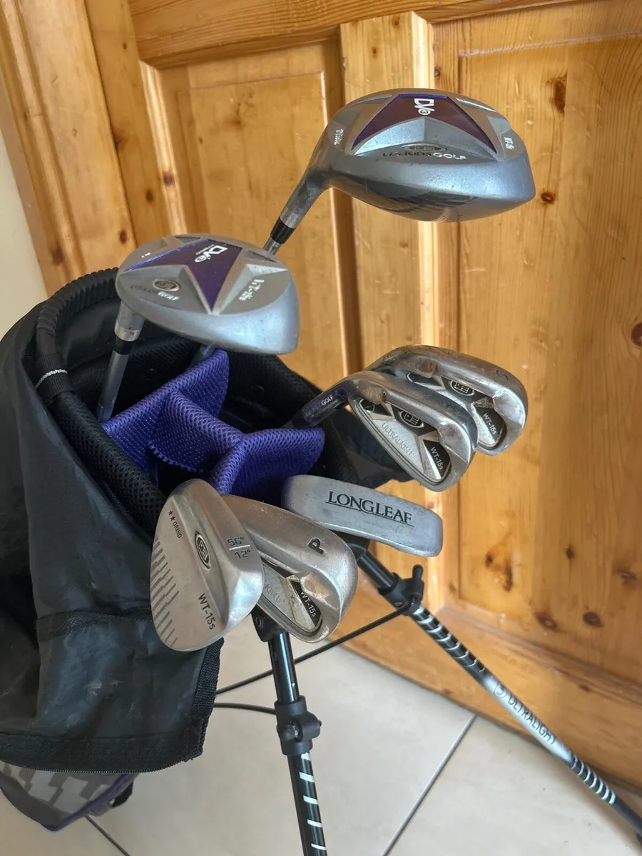 U.S kids golf bag & clubs - Image 2