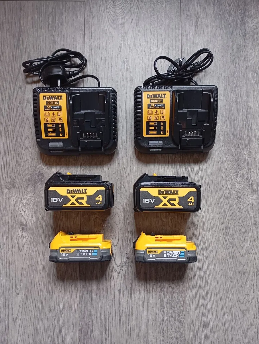 DeWalt Batteries and Chargers